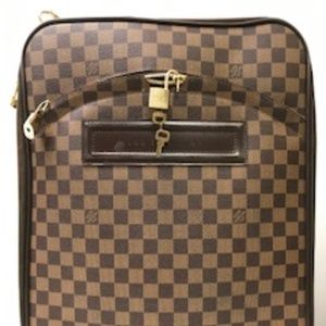 Louis Vuitton Damier Ebene Pegase 45 Suitcase